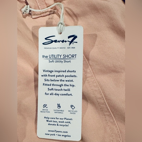 Seven7 Womens Soft Touch Twill Utility Shorts Size 4 - Picture 8 of 8